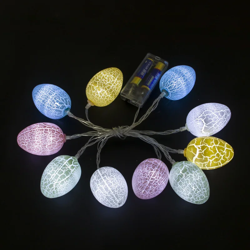 1.5/3M Easter Eggs Fairy Light String Room Garden Decoration Outdoor Easter Holiday Lighting Easter Eggs Decorative Lights