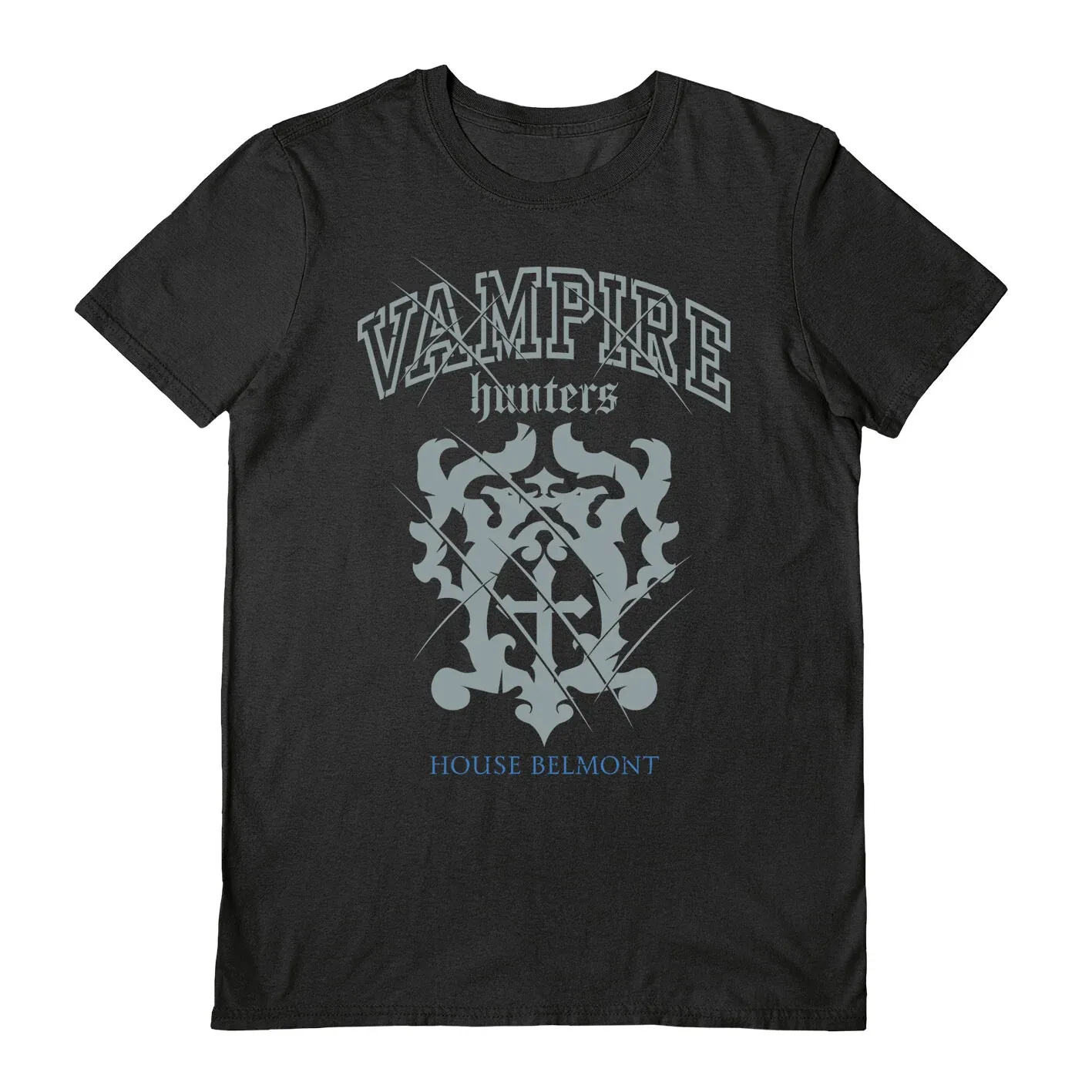 Castlevania Nocturne T-shirt - Official Vampire Hunters S/S Black Tee in 5 sizes