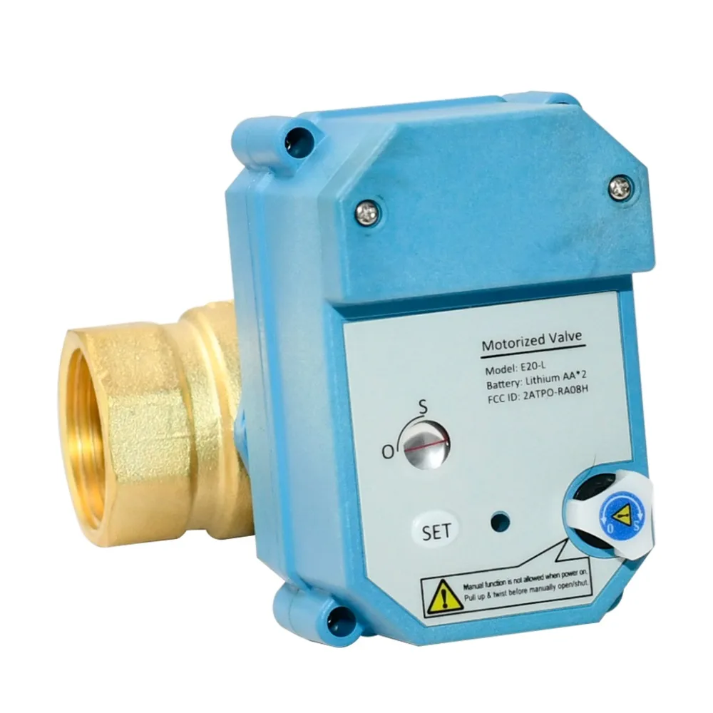 Tonhe 2 way DC5V 3/8'' inch stainless steel  wireless control Lora  915MHz motorized ball valve