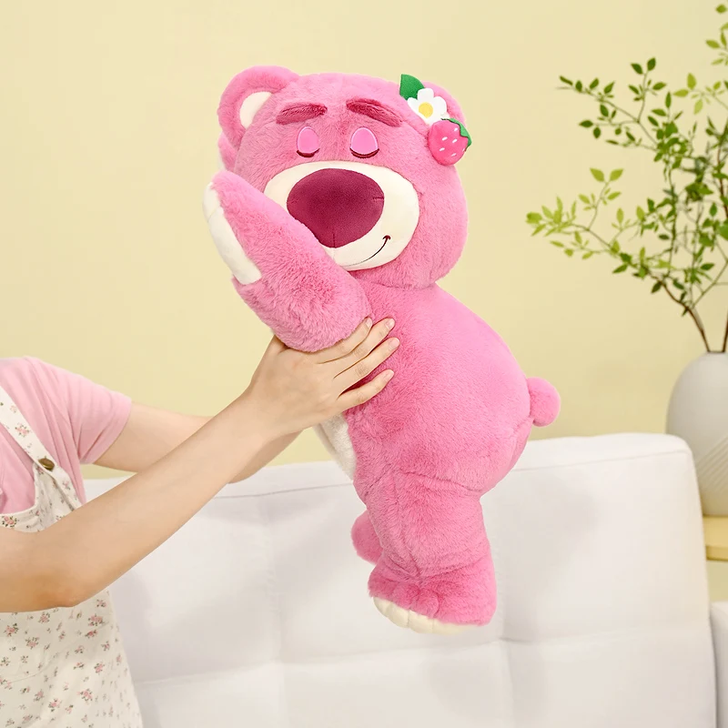 Niedliches Honigbär-Schlafbegleitspielzeug – Potdemiel Lotso-Plüsch mit beweglichen Armen, heißer Bestseller im Ins-Stil, Schlafenstagsgeschenk für Sie