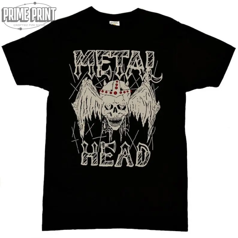 Metal Head Men's T-Shirt Combine Fun Printed Shirt Men's And Women's Short Sleeve T-shirts