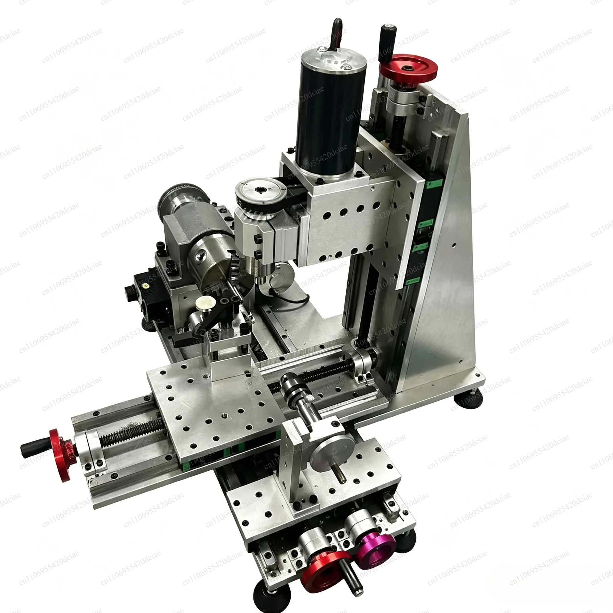 

Multi-purpose DIY Turning Milling Drilling Machine, Household Mini Lathe Mill