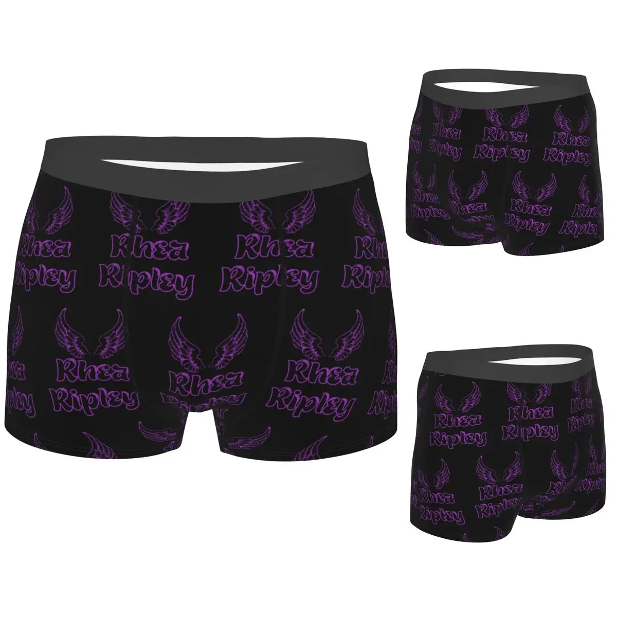 

Boxer Underpants Shorts She Is My Mami Rhea Ripley Bootleg Wrestler Panties Men Comfortable Underwear for Homme Man Boyfriend