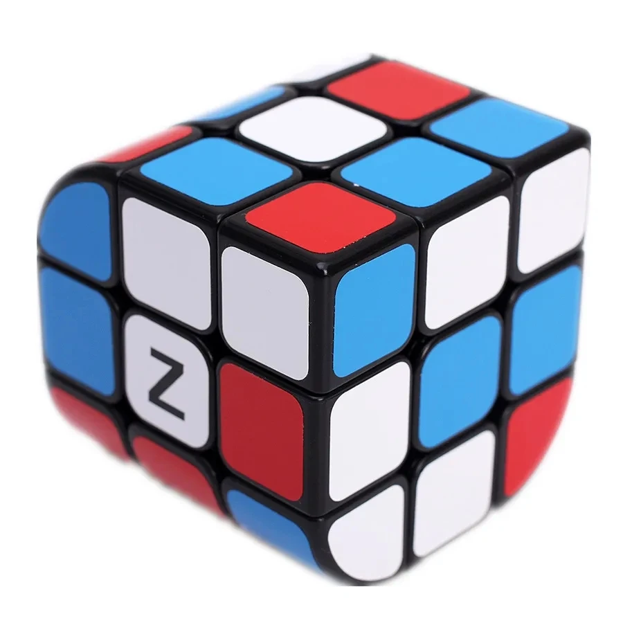 

Black 3x3 Rubik's Cube with three unequal faces - Professional Rubik's Cube Puzzle Toy for Children - Gift Toy