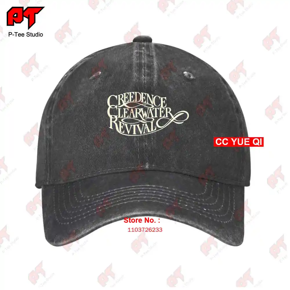 Creedence Clearwater Revival Logo Baseball Caps Truck Cap X8VO