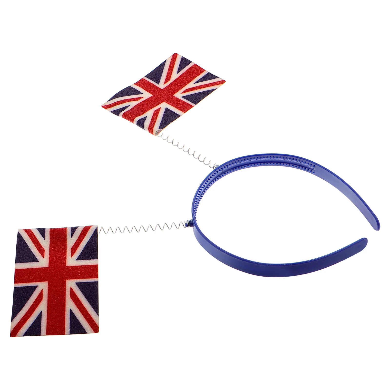 

Union Jack Head Bopper British Flag 3D Headband Uk Flag Hair Accessory for Women Costume Parties Football Fans Festivals