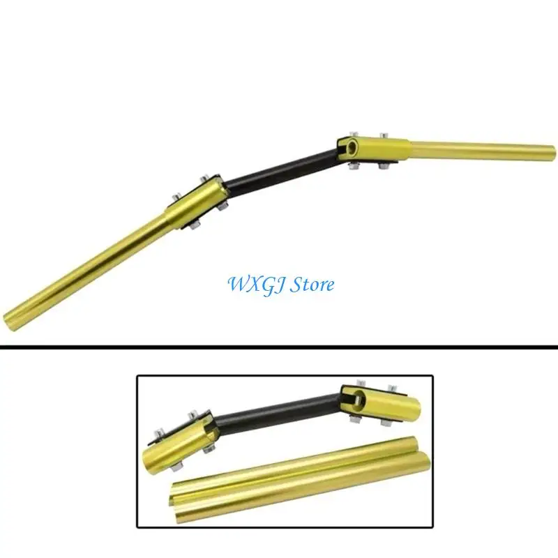 

37JE Lightweight Detachable Handlebar Aluminum Alloy Handlebar Improve Grip & Control