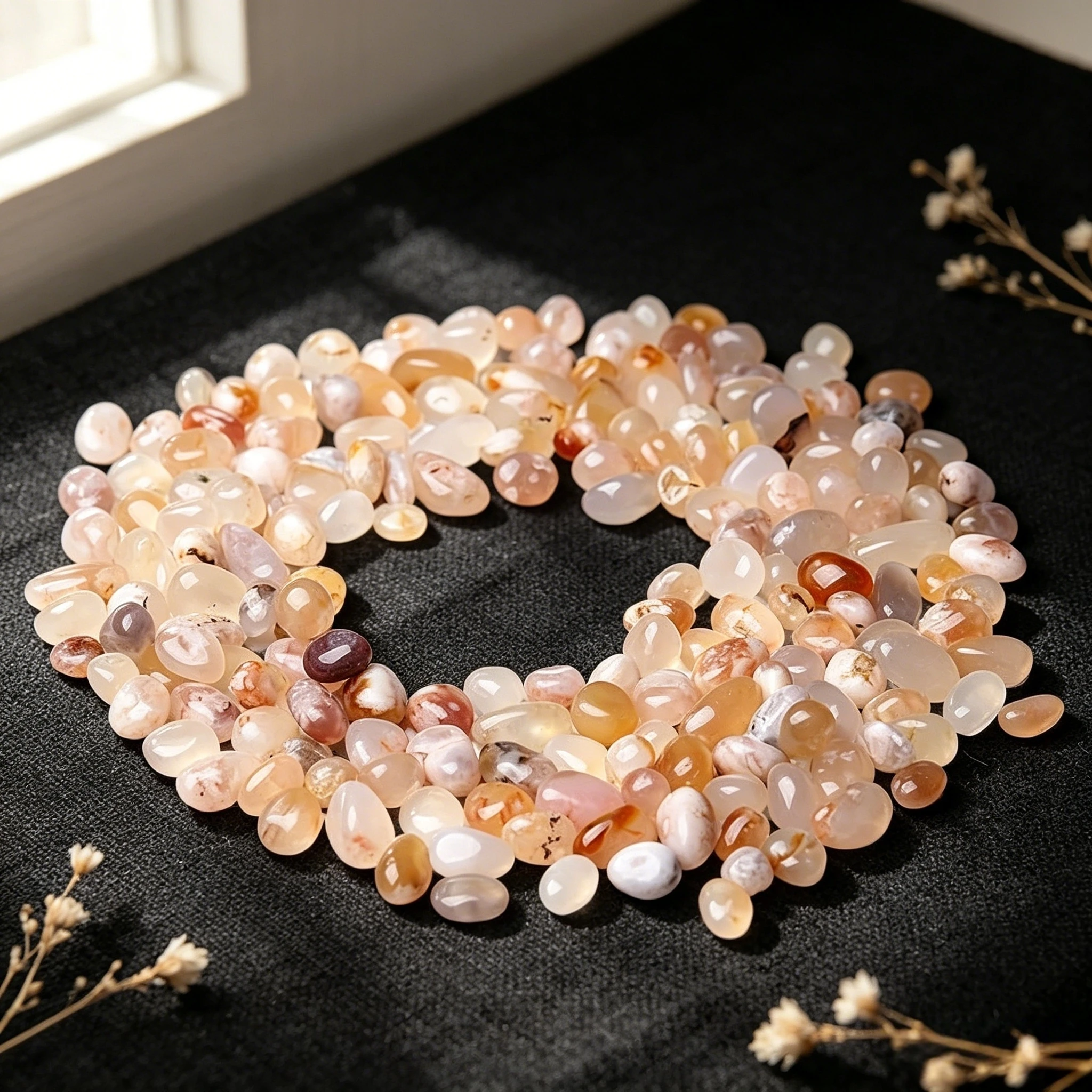 Copeaux d'agate naturelle de f - Marine Fish Tank avis et prix