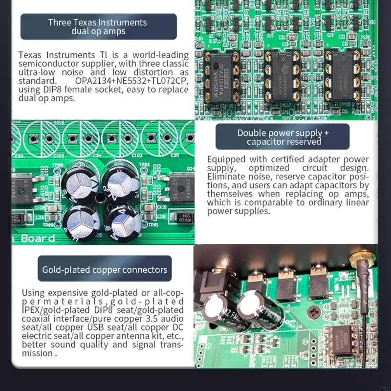 77Ha WiFi Box APTXHD Bluetooth-Compatible