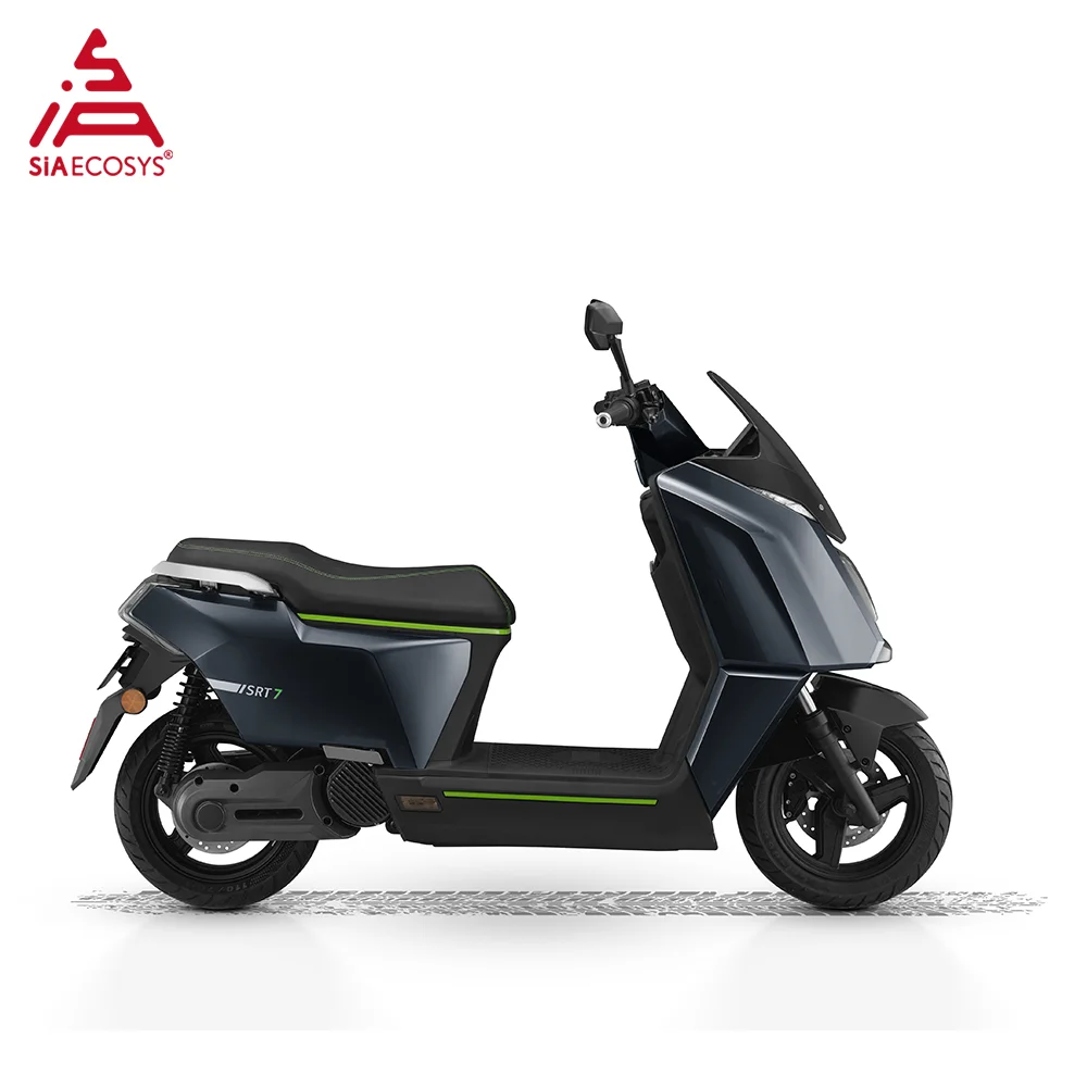 Electric Scooter S-SRT 7 Scooter 7500W 110KPH Max High Range Motorcycle with ABS Hydraulic Disc Brake with 74V 60Ah Battery