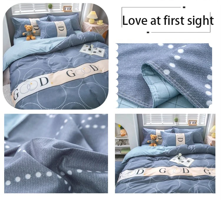 Boho Minimalistischer Stil Bettbezug 150x200 AB Doppelseitiger Quilt-Bezug Queen King Size Bettdeckenbezüge Bettwäsche-Set für Erwachsene – Detail 8