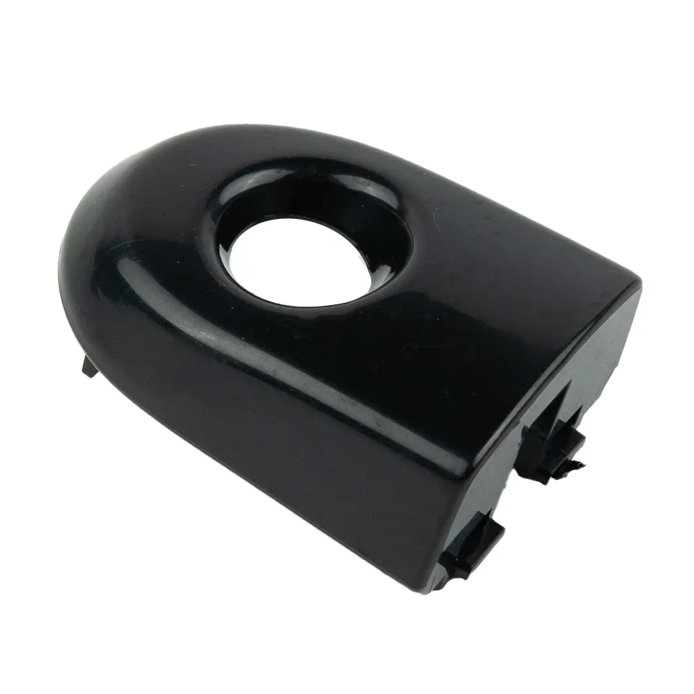 Tapa de manija de puerta delantera izquierda de coche, accesorio de plástico negro para Nissan Tiida Versa 2007-2012, 80644-ZW55B, 1 unidad