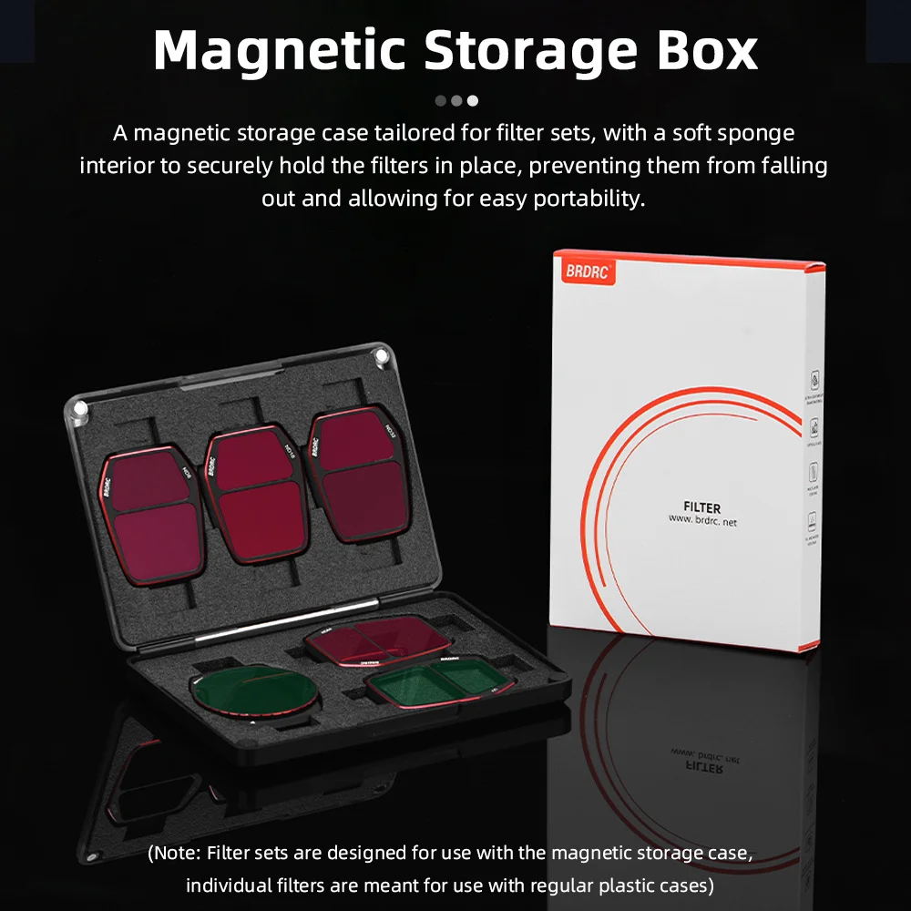 Drone Kamera Kit Zubehör Für DJI Air 3S Objektiv Filter Schutz UV CPL ND8/16/32/64 Nacht Filter 3/4/6 stücke Einstellbare Polar Set