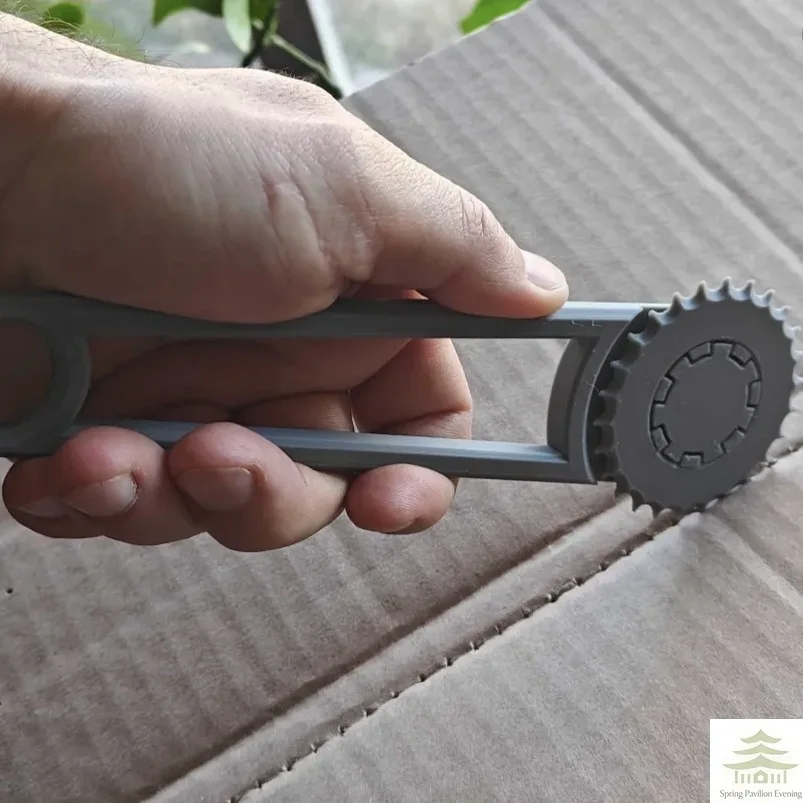 2025 New Cardboard Box Punch Tool - Heavy Duty Paper Hole Puncher for Home DIY Craft Packaging Supplies