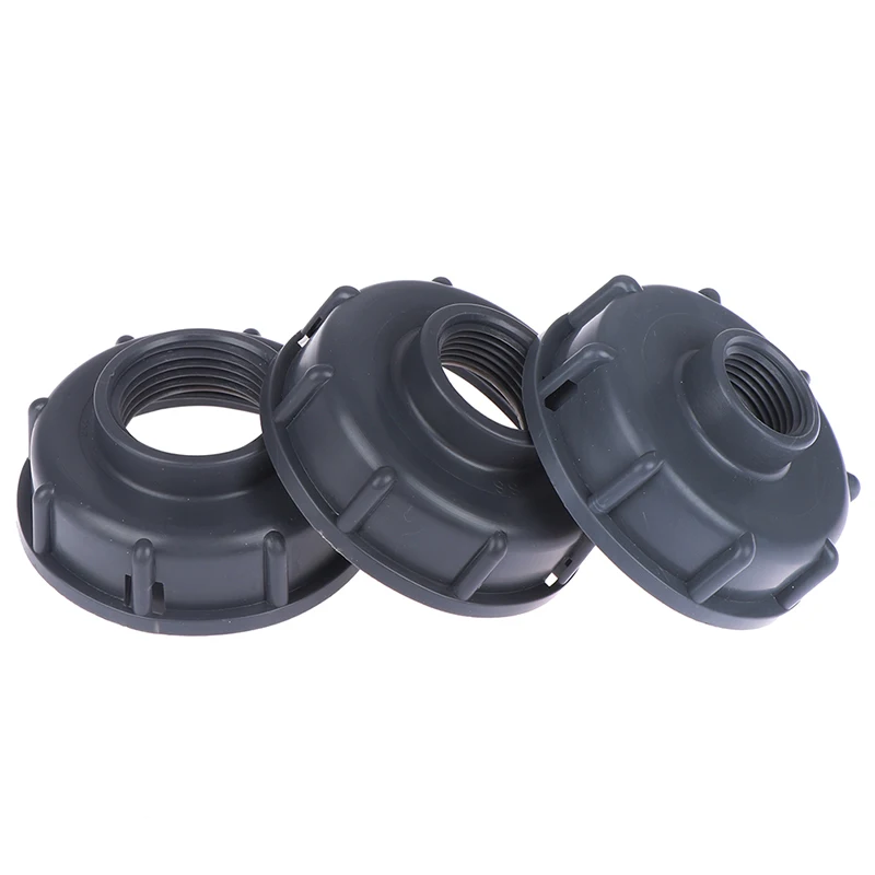 튼튼한 Ibc 탱크 피팅, S60X6 굵은 나사산 캡, 60mm 암나사, 1/2 인치, 3/4 인치, 1 인치 어댑터 커넥터, 1PC
