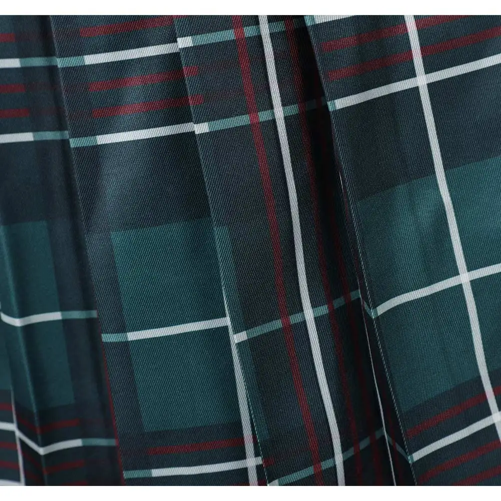 فيلم الحشرات السائل أستريد ديتز تأثيري زي مدرسي مجموعة سترة خضراء تنورة وتتسابق قميص أبيض التعادل النساء حفلة الهالوين