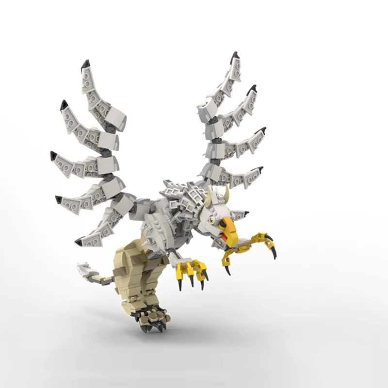 

Набор из 643 деталей: Конструктор «Мифический грифон» из серии «Скандинавская мифология». Сборные блоки для самостоятельной сборки. Игрушки для детей. Рождественские подарки.