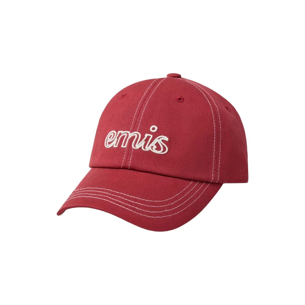 casquettes-de-baseball-en-coton-emis-pour-femmes-rouge-10219320001