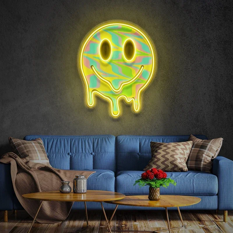 Imagem -02 - Personalizado Neon Led Sign Nome Personalizado Neon Home Quarto Decor Light para Bar Shop Wall Artwork Decoração Alien Neon Sign Decor