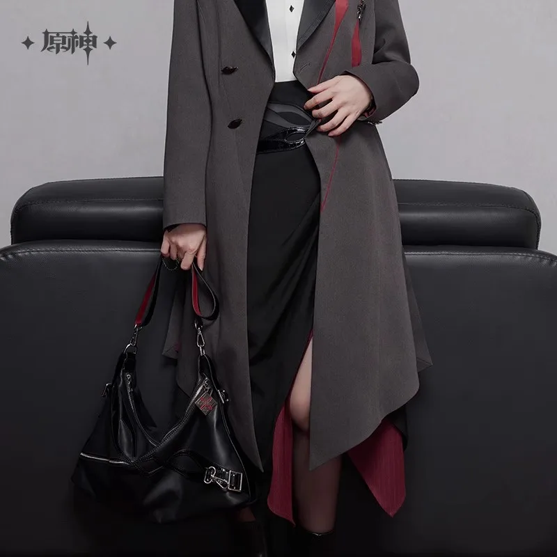 [Pre-sale] Official Genshin Impact Licensed Anime Arlecchino Theme Impression Series Game Merchandise Crossbody Bag COS Backpack