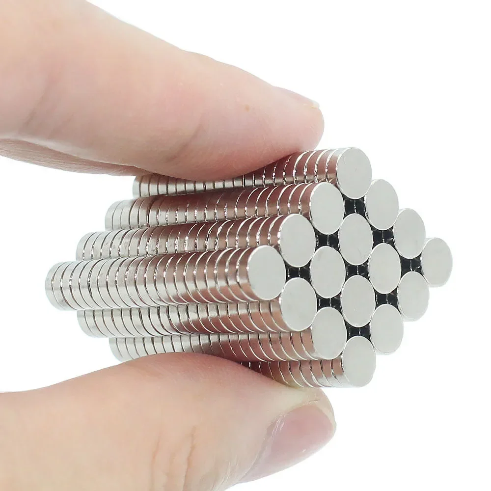 10/20/30/50/80/100 Pcs 6X2 Neodymium Magneet 6Mm X 2Mm N35 Ndfeb Ronde Super Krachtige Sterke Permanente Magnetische Imanes Schijf 6*2