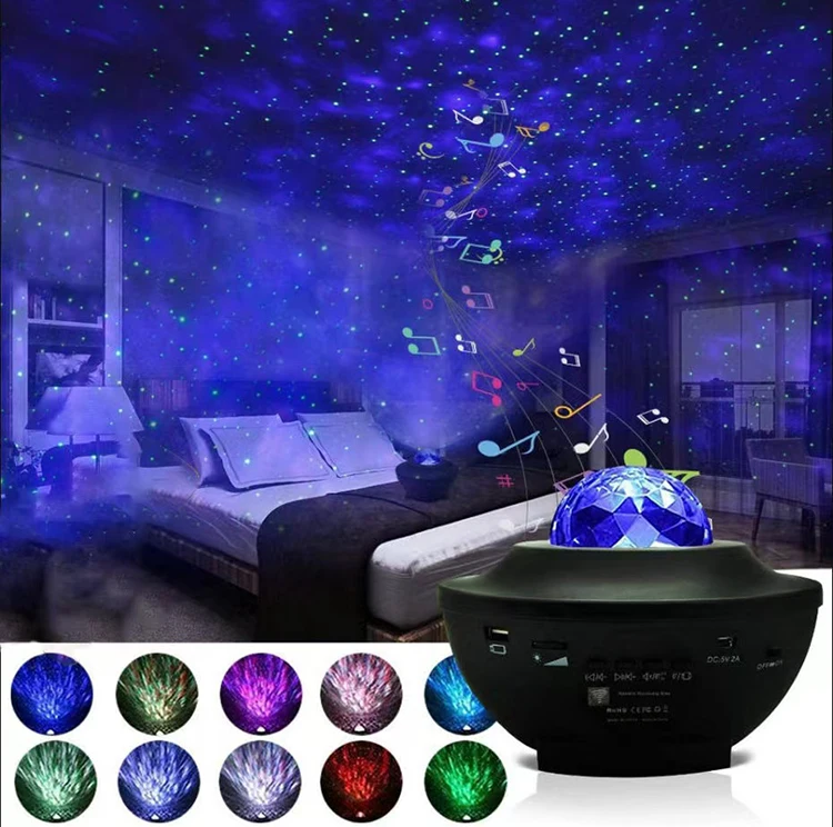 Wholesales Led Laser  Decor Smart Music Starry Star Projectors Light Star Projector Light Galaxy Projector for bedroom ceiling