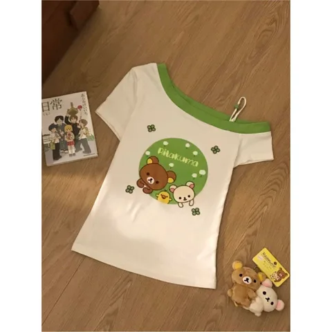 Женская футболка Rilakkuma полиэстер