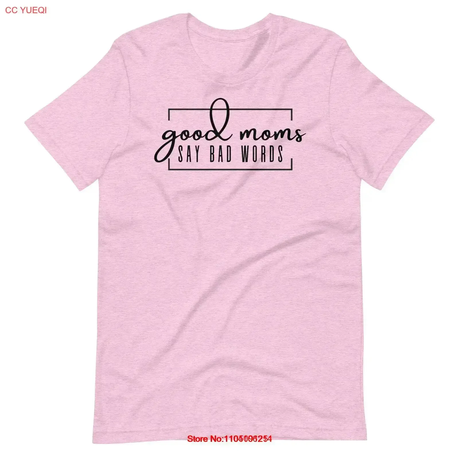 

Goods Moms Say Bad Words День матери Забавная юмористическая футболка S M L XL 2X 3X 4X винтажная стираная мужская модная графика слегка