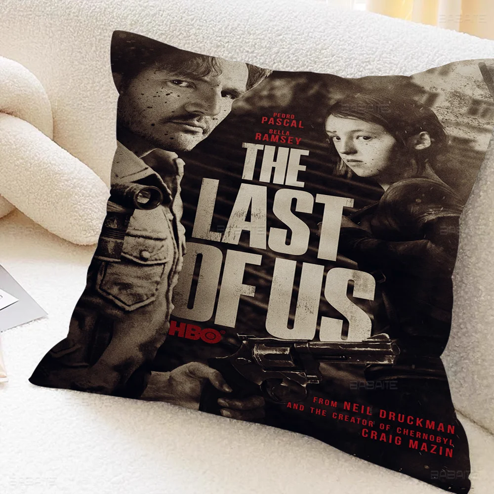 Funda de almohada The Last Of Us, funda de cojín de regalo Toon para dormitorio, hogar, sofá, silla, decoración de asiento, funda de almohada