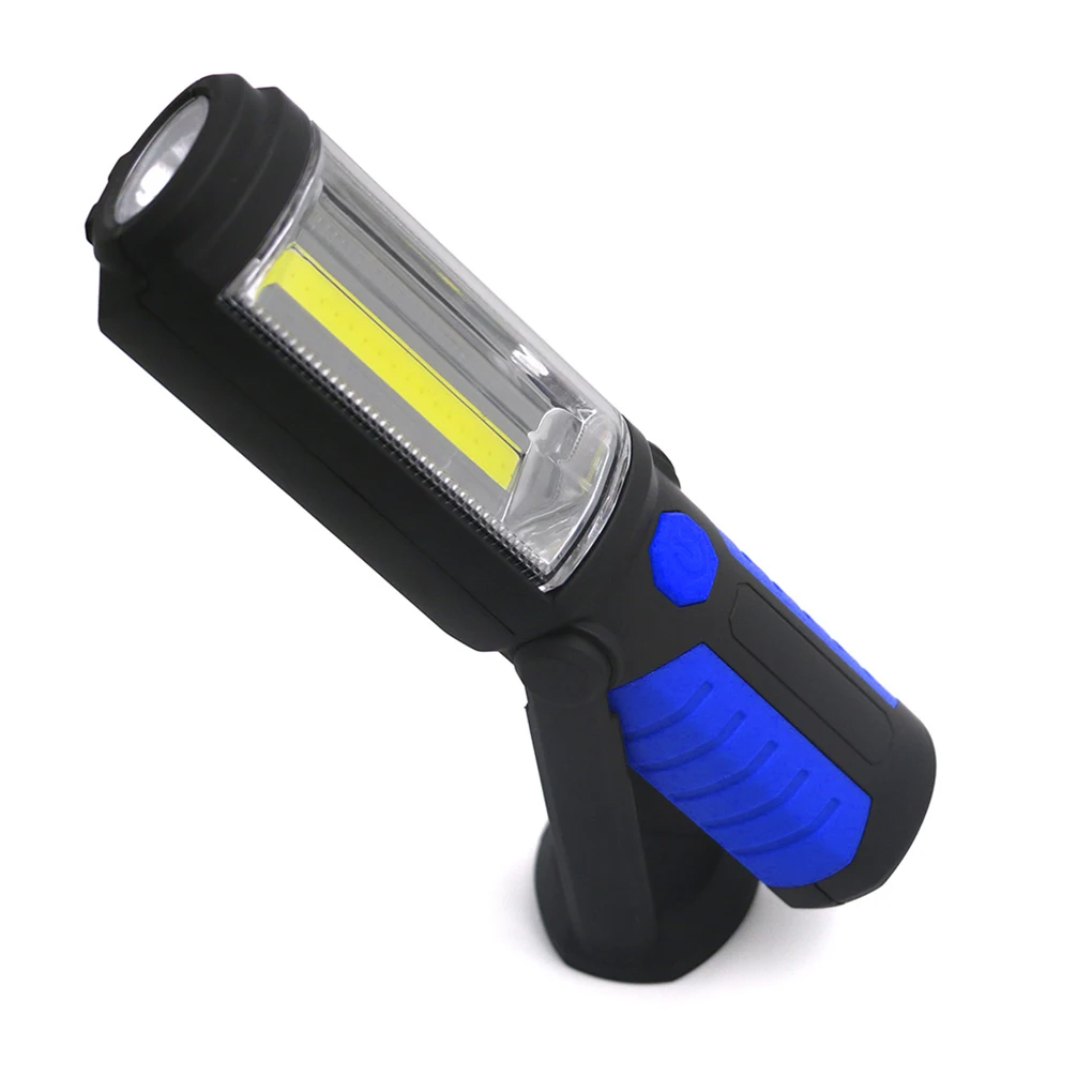 

Handheld LED Cordless Work Light Camping Hiking Freestanding Lamp Garage Flashlight Spotlight Outdoor