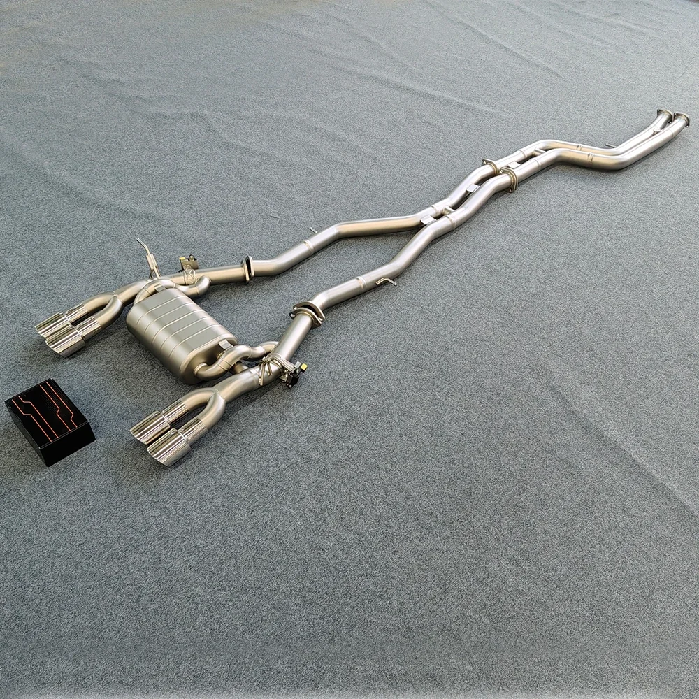 Stainless Steel Exhaust System Performance Catback for BMW M3 M4 F80 F82 3.0T Remote Control Tuning Valve Muffler Pipe