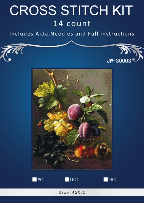 Fruit In Vase Cross…