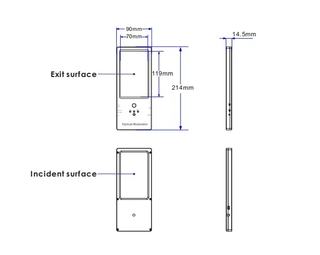School 3D Movie Passive Modulator Circular Polarized 3D Meeting 3D Film System