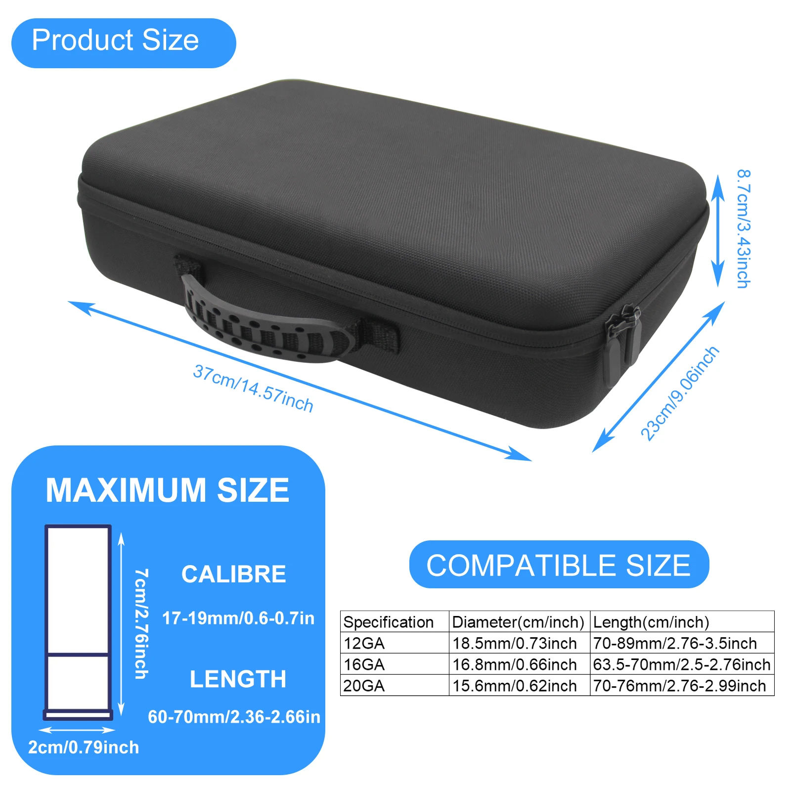 84 ラウンド 12GA 散弾銃シェルホルダー弾丸弾薬収納ボックスカートリッジケースポータブル撮影アクセサリー