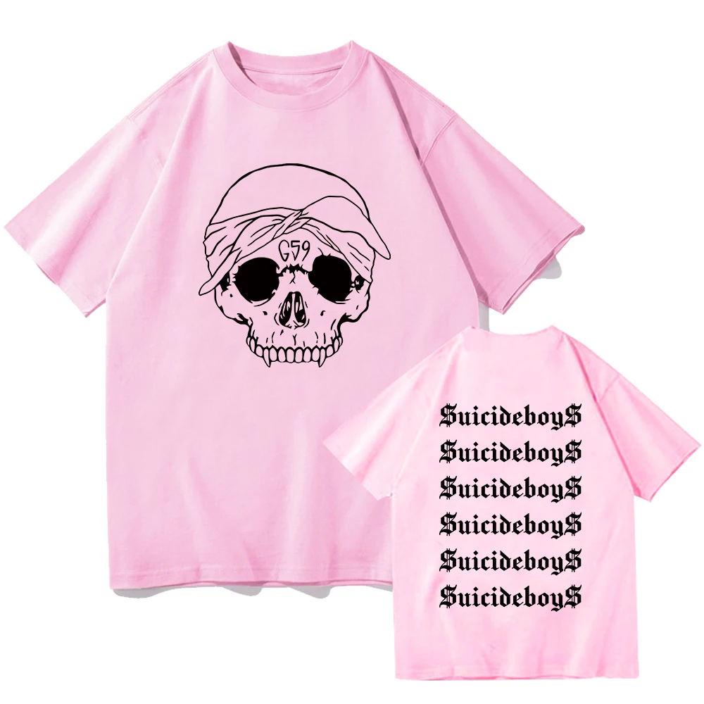 Suicideboys G59 T Shirt Men Fashion Hip Hop T-Shirt Oversized Short Sleeve T-Shirts Streetwear