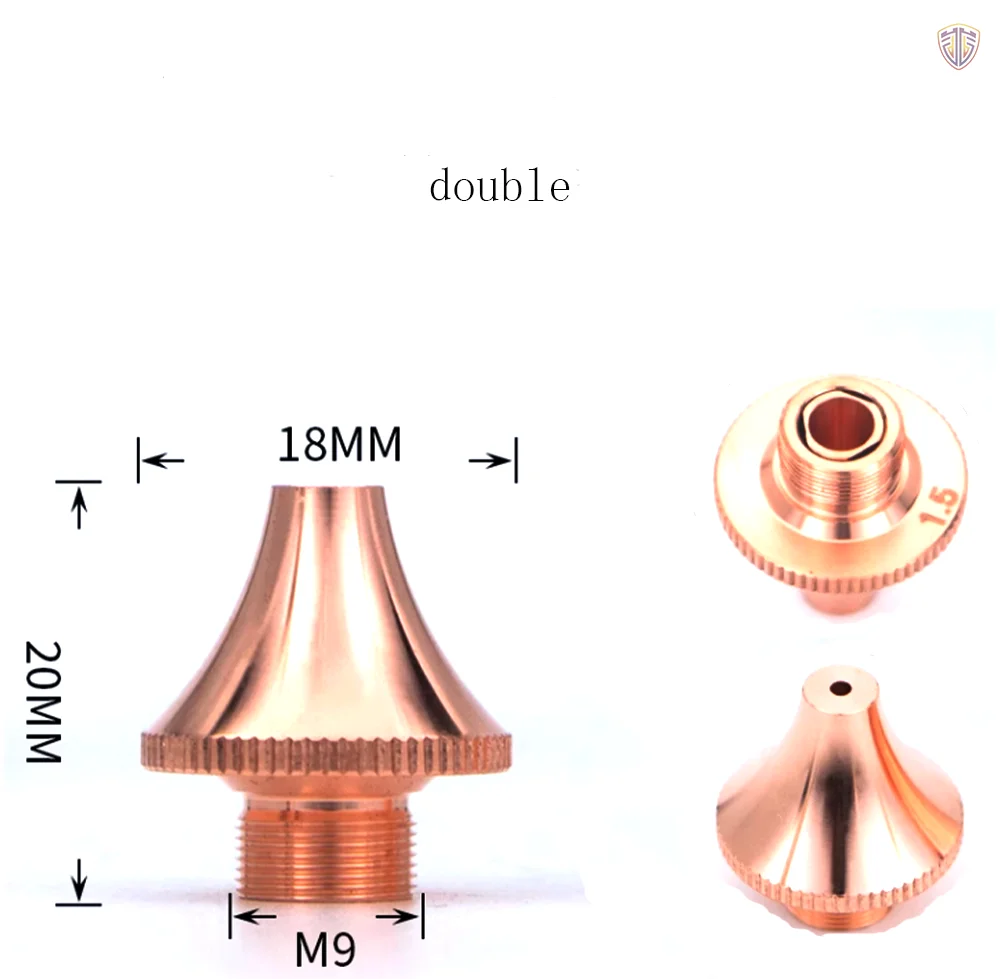 GANGCHUN M9 nozzle single and double layer high power 3D M9 three-dimensional cutting nozzle