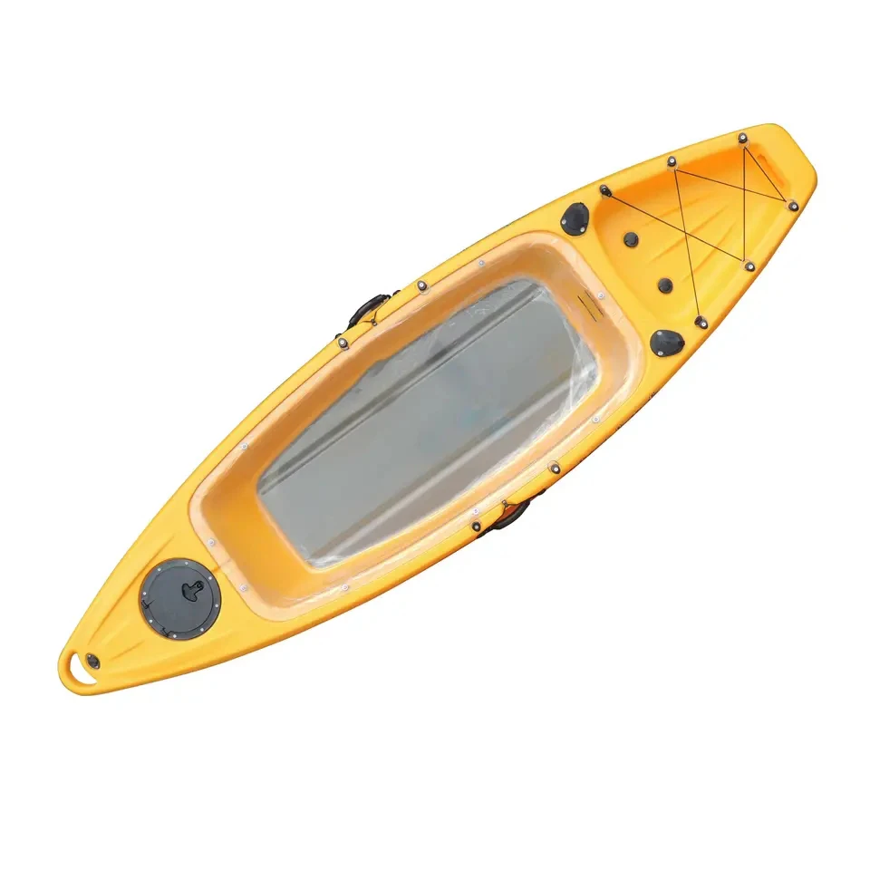 

Good Quality 2.8m Translucency Kayak Colorful Single clear Bottom Kayakxiaowoniu
