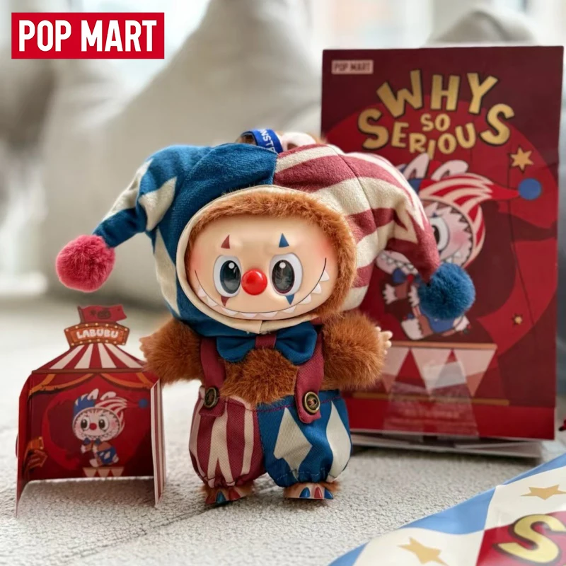 

POP MART LABUBU THE MONSTERS "WHY SO SERIOUS" series, a cute and collectible item, is a high-quality choice for holiday gifts