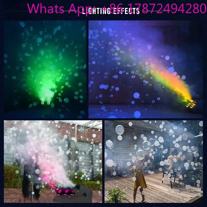 

LED Stage Equipment Professional 1200W Wedding Smoke Bubble Special Effect Machine