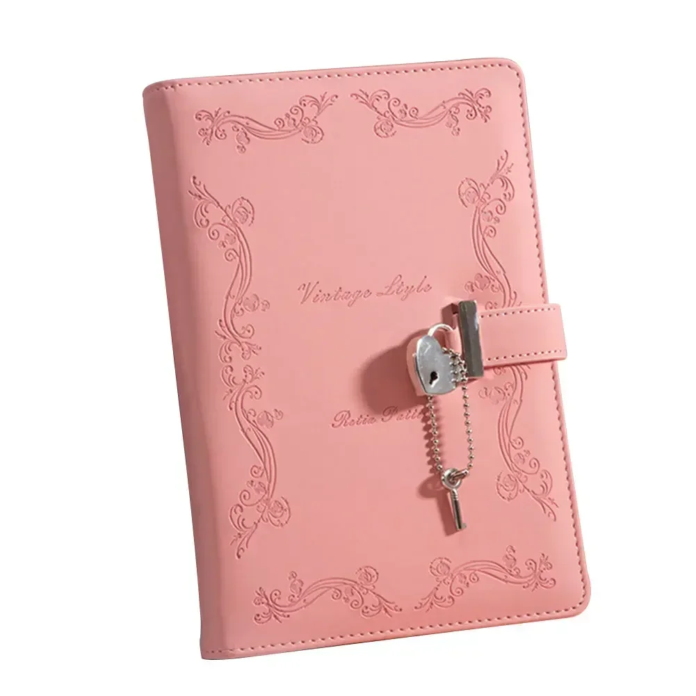 Diary Adults 360 Locking Thicken Portable Stationery Book Shaped Mini Pages Women Use With Easy Girls Heart Gift Durable Secret