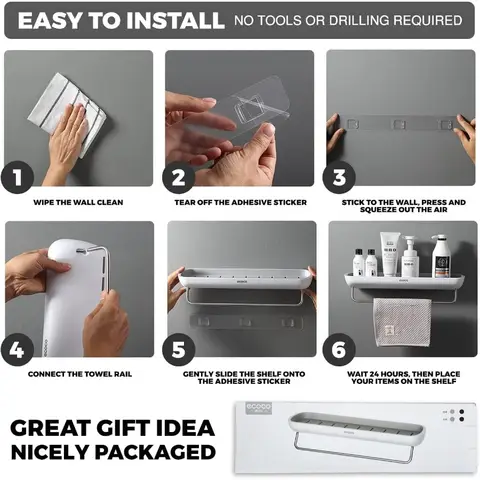 10 best sales बाथरूम कैडी - №10