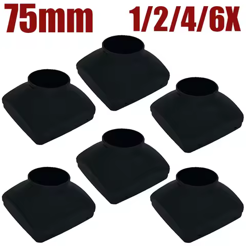 1/2/4/6X 75mm 1 Hole Air Outlet Vent Cover Air Diesel Parking Heater Parts For Webasto Heater 5KW For Car Truck Bus Caravan Boat