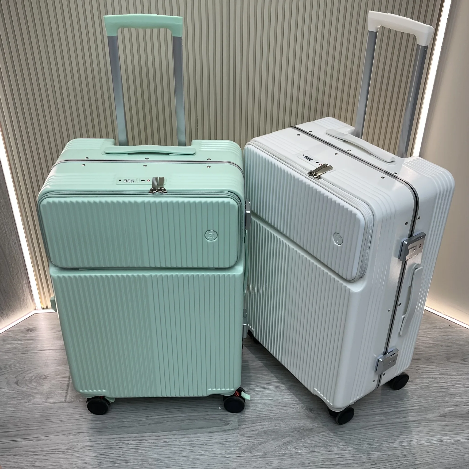 

Front opening, trunk, universal wheel, password, multi function, large capacity Internet celebrity