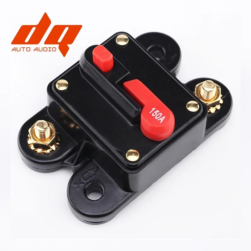 60A 80A 100A 120A 150A 200A 250A 300A Car Audio Amplifier Circuit Breaker Fuse Holder AGU Style Stereo Amplifier Refit