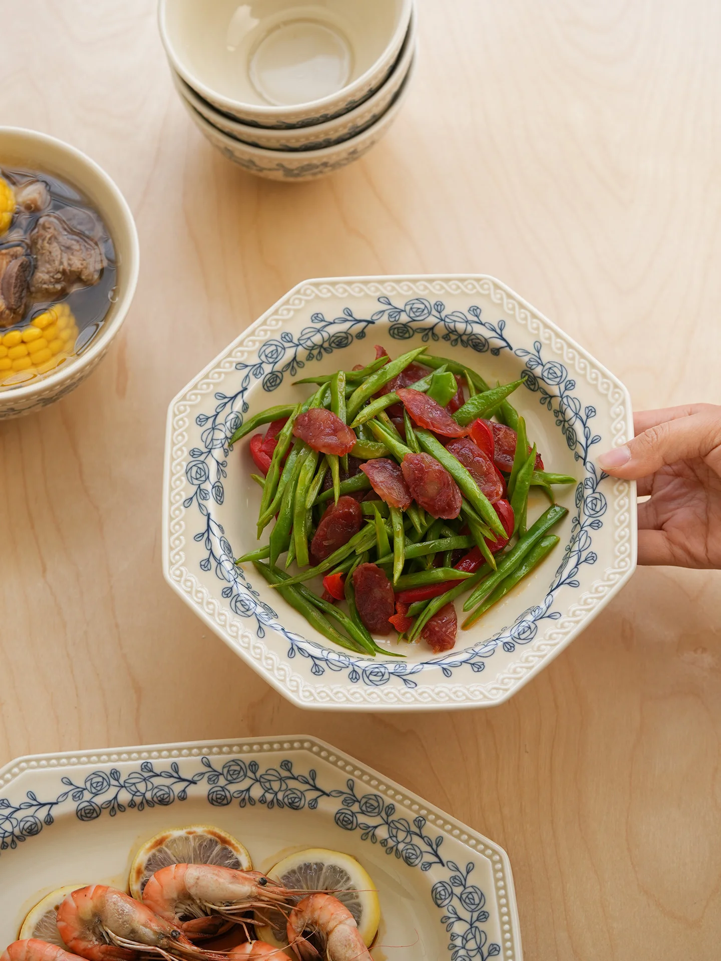 

Ele Retro Cerc Dinner Plate Deep Di Pasta Plate Luxury Sensation Western Cuisine Plate Bouquet Multifunctional ...