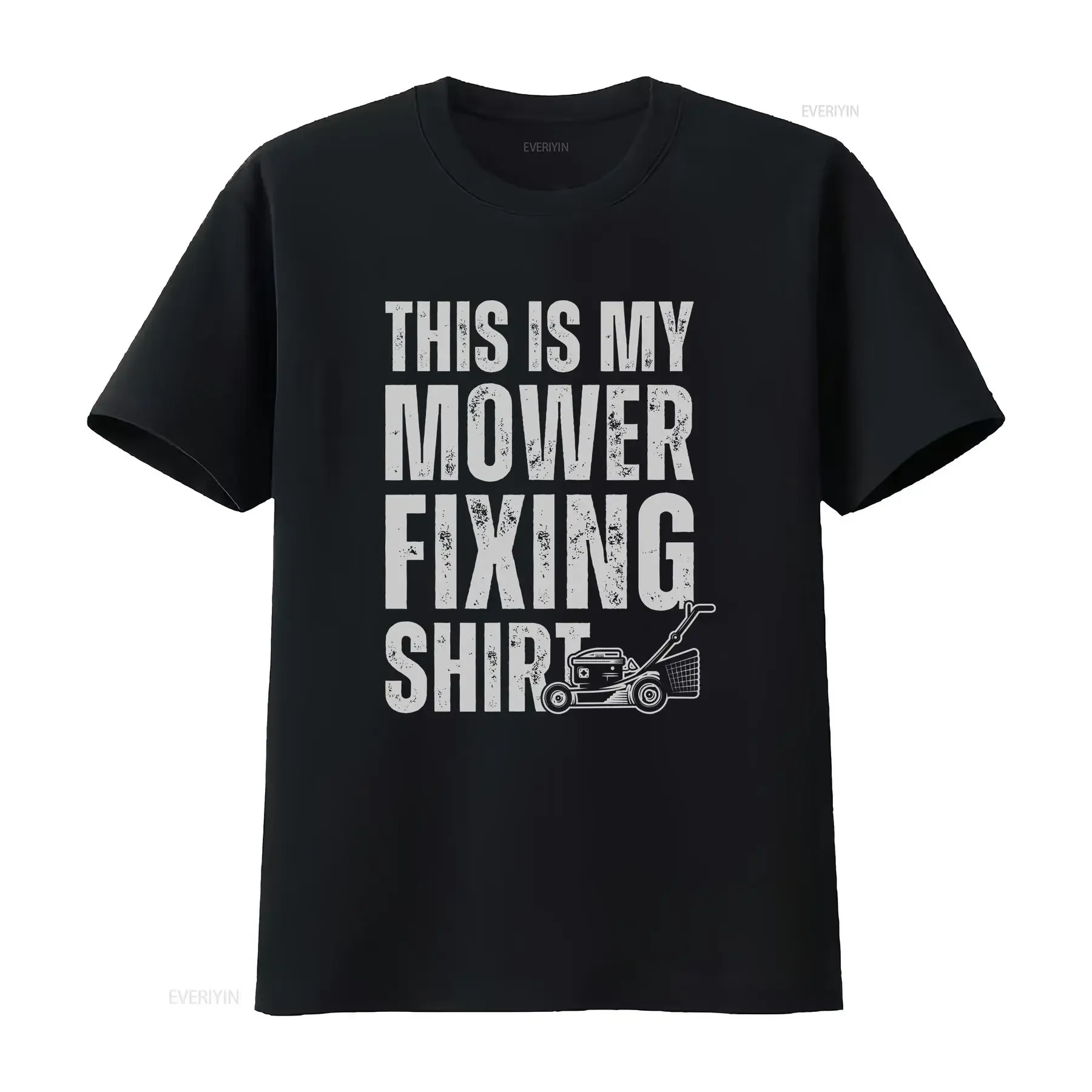 

This Is My Mower Fixing T Shirt Funny for Men Lawn Outdoors Enthusiast s Gardener Him vintage Washed Versatile