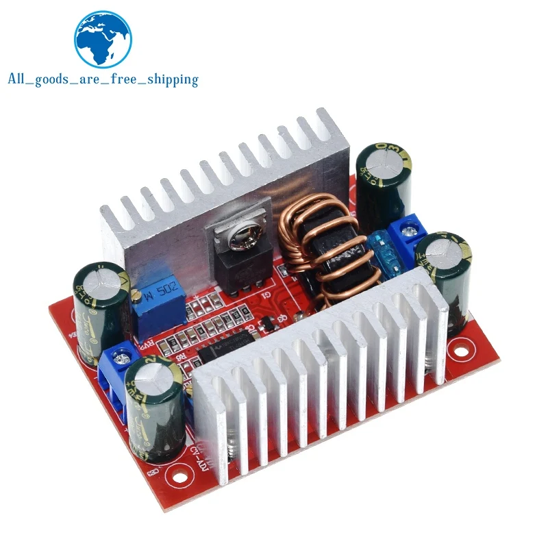1/5PCS DC 400W 15A Step-up Boost Converter Constant Current Power Supply LED Driver 8.5-50V to 10-60V Charger Step Up Module image 4
