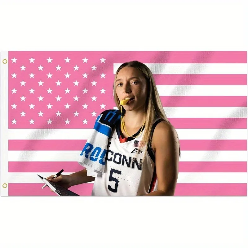 1PC Custom  American Flag Personalized with Your Image, Fun Tapestry Poster for Decorating Clubs, Wall Hanging Decor