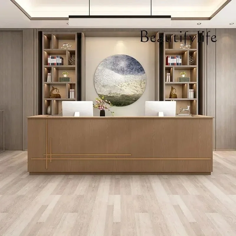 

yj5 Banco reception cinese centro benessere retrò nuovo negozio reception cinese piccola pagina di cassa