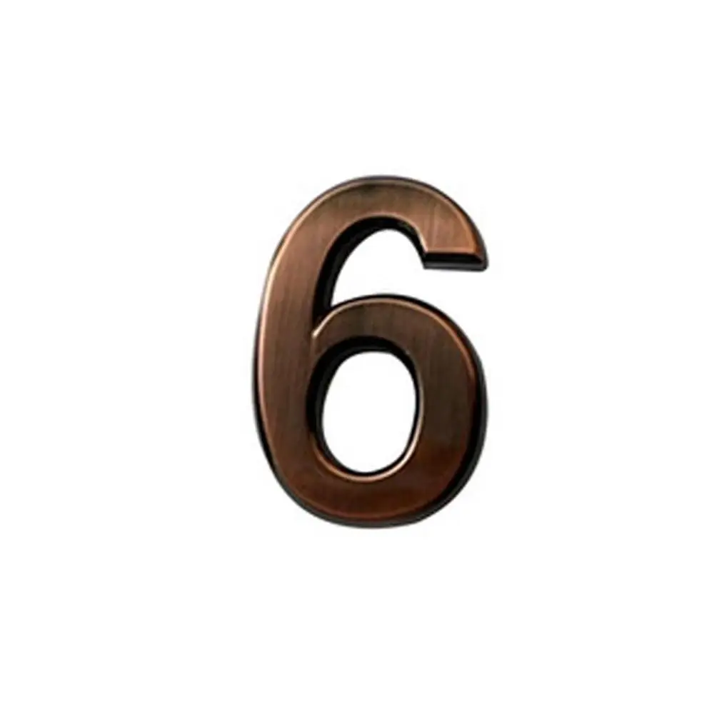 

Plating Floor Apartment House Hotel Plaque Wall Decor Plate Sign Digital Sticker Door Address Digits Number Sticker